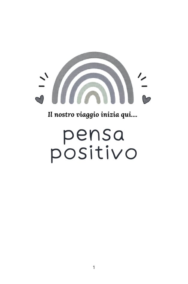 Frontespizio di Pensa positivo